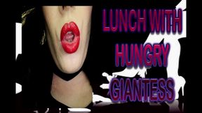 LUNCH WITH HUNGRY GIANTESS