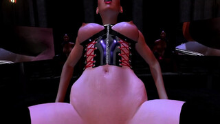 Citor3 Femdomination 2 3D VR game walkthrough 7: The Lecture - prostate milking, femdom, latex