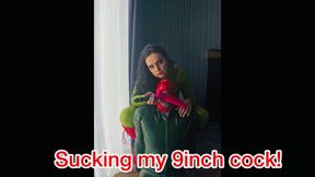 LATEX DEEPTHROAT FOR MY LITTLE BITCH