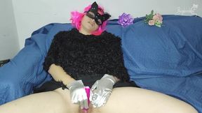 A Masked Marvel: My Big Natural Tits and Solo Pleasure Are Yours to See