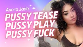 Pussy Tease, Pussy Play, Pussy Fuck!