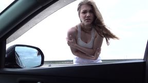 A Girl on Roller Skates Gets Fucked in the Ass