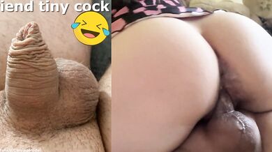 Riding Friend Tiny Cock - He Cums Premature