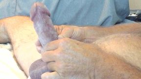 Closeup cock stroking recent as of Jan2023