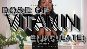 Dose of Vitamin E(jaculate) [closed captions]