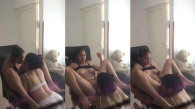 Teen lesbians finger each other midair crave solo orgasm