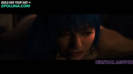 AI Generated Hentai - Blue-Haired Babe Destroyed By Alien Monster