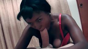 ”Black amateur Colombian babe Anastasia fucking a strangers huge cock”