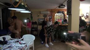 euro pornstars legs wide open week... spin the bottle