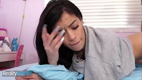 (Savannah Sixxs) Only Cure To Her Sickness Is An Orgasm From Her Stepdad (Tommy Gunn) - Reality s