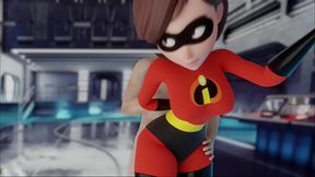 Helen Parr es follada por atras