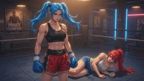 Mixed Boxing Stories #4: Neon Tails Domination Confession
