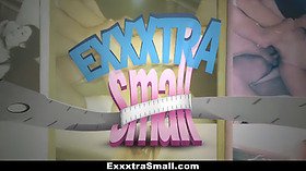 Exxxtrasmall - pounded my step-sister & her best friend
