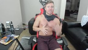 Sexy Hunk Jaeden Storm Talks to Viewers