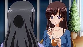 She puts out her big tits and is penetrated and creampied.