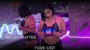 fode cast - a trans rabuda karyn kasterine no menage com o casal