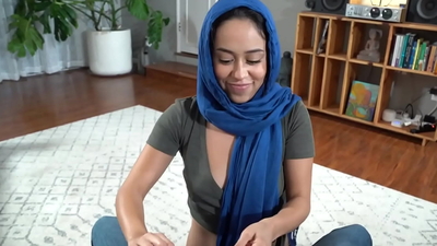 MuslimTabu - Hijab Riding Stepbro's Big Dick