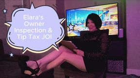 ELARA THE OWNER INSPECTION & TIP TAX JOI – WALLET DRAIN & EDGING DOMINATION