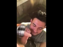 Cute cock sucker and cum eater