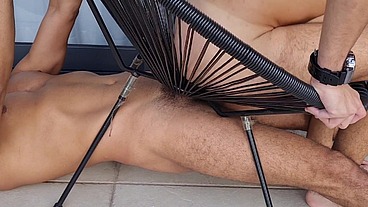 Kadu Ventrí fode a buceta gostosa do Edu Leão homem trans sexo bareback