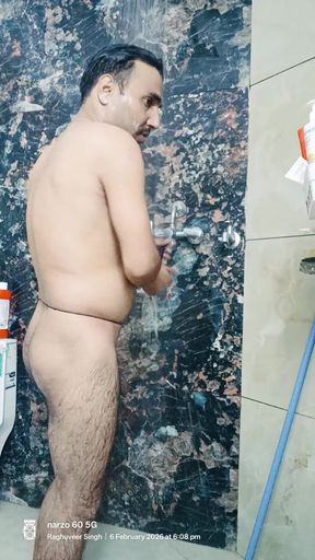 Indian Police Officer Army Man Desi Man Stepfather