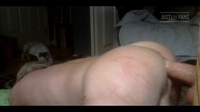 Thrusting Dildo Fucks Me Good