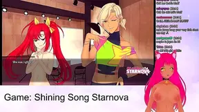Lewd VTuber Neko Enjoys Intense Anime Sex Scenes from Shining Song StarnovaMariya