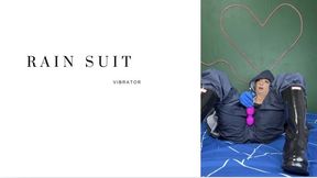 new blue rain suit vibartor