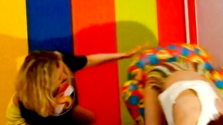 "Julia & Nadja - Lesbian Fun Time with Sex Toys"