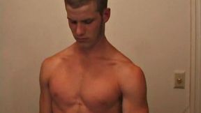 Kyler has been waiting for his big debut. A hot mid-westerner, the young man works construction and skates at the job site in the evenings. After working all day long and boarding, Kyler needs to unwind with a little personal time.