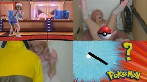 Nurse Joy back room masturbation
