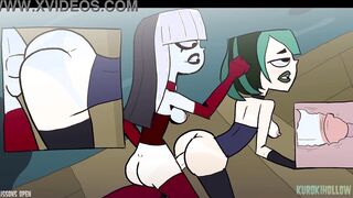 Total Drama Crimson x Gwen (Futa)