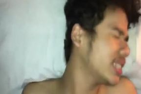 Indonesian pair porking On couch