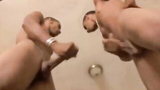 Latino Twins Jerk Off Together