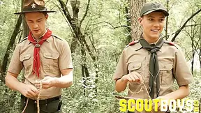 Troop Time Chapter 9 - Hands-on Scouting - Scout Cole, Scout Jack Bailey And Scoutmaster Thirio