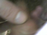 Flaccid Fun #2 - Horribly filmed post-cum cock closeup
