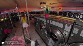 Experience the Thrill: POV Redhead Tease in the Laundry Room with Melanie Marie