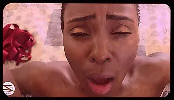 Ebony Goddess Gets More Than Just Photos: Thick Black Babe Takes It to the Limit