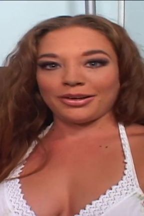 Blonde babe gags on a huge cock then bends over for a good fuck