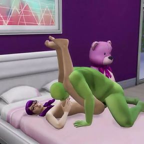 SIMS PIXIE SLUT GETS HER TITS SUCKED AND SLURP BY HARD HORNY OGRE SLIDING WARM DICK IN AND OUT