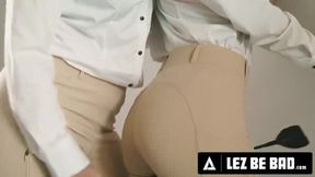 LEZ BE BAD - Sinn Sage's Private Lesson: Empowering Gal Ritchie to Take Charge