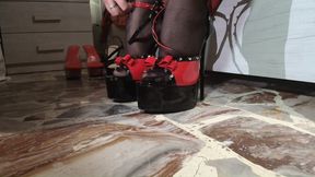 All My Sexy Heels and Black Tights Featured for You