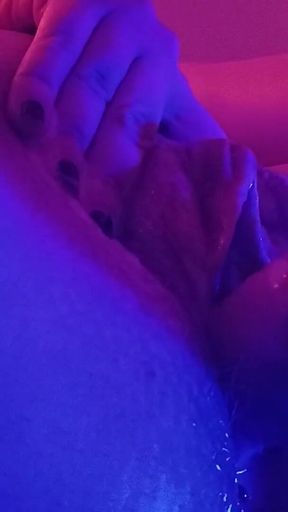 Came Twice Trying My New, Big Squirting Dildo