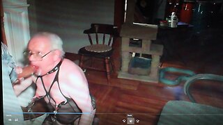 Erachi submissively sucks his insulting daddys cock on cam - cumshot, cam, cock, sucking, cumming, daddies, daddy, blowjob