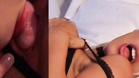 ”Lesbian Sex In A University With Sandra Shine & Sandy”