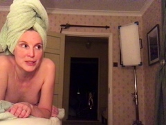 Busty amateur milf masturbates in the shower