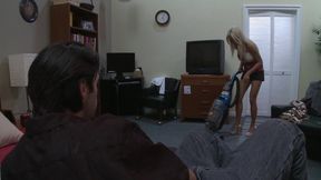 Hot cougar seduces her stepson for wild sex