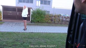 Foursome in driving car with super horny Milf and Wendy Moon