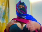Arab Hotel BBW Maid was Horny in Saudi Arabia & i see her Big ass & Big Tits & start Masturbat
