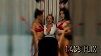 Uma enfermeira gostosa que sabe deixar todos loucos de tes&atilde_o com a bunda dela gostosa.